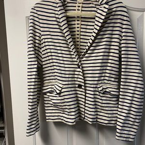 J Crew striped jacket